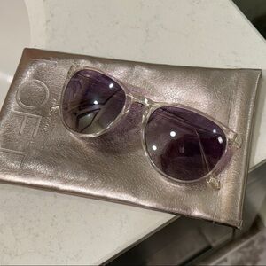 LOFT Clear Frame Sunglasses